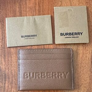 Burberry Sandon Leather Card Holder